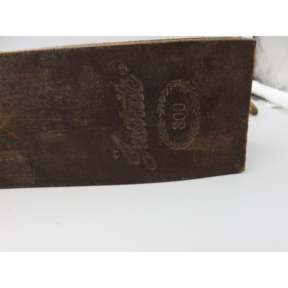 Vintage Justrite 300 Genuine Horsehide Leather Razor Strop Barber Tool 22 Inch